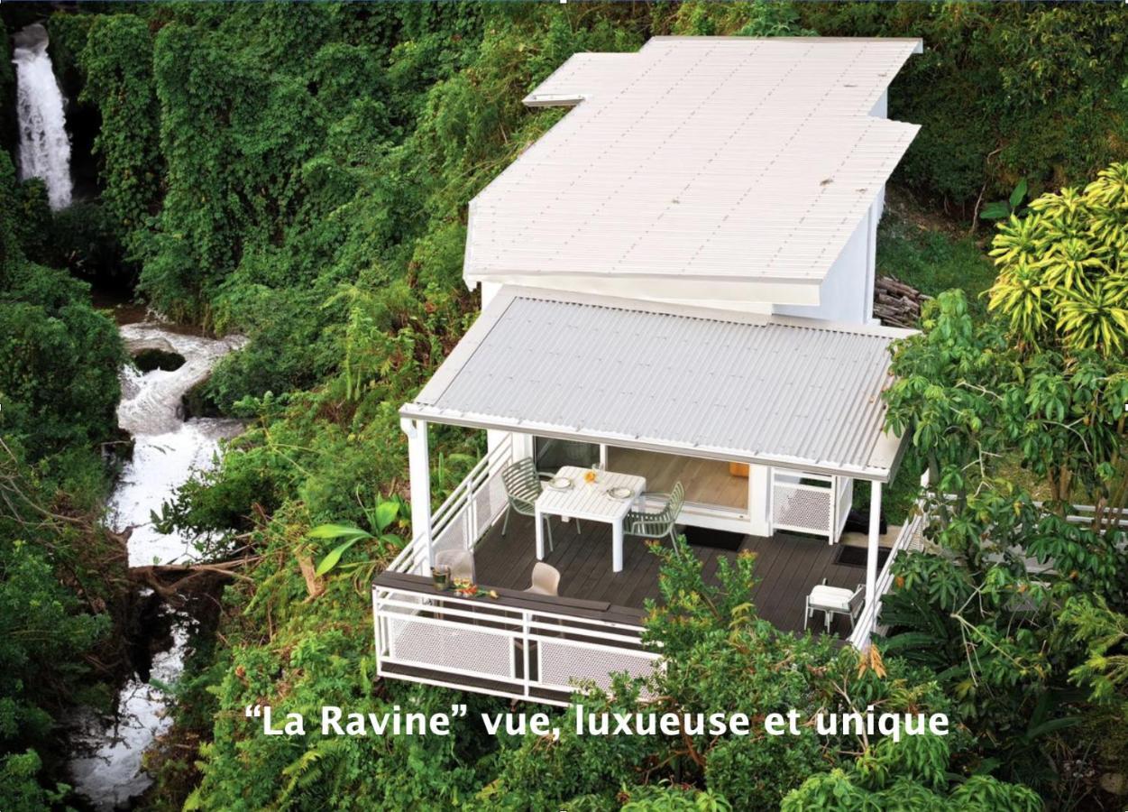 "La Ravine" Prive, Luxe, Avec Une Vue Unique Saint-Joseph Exterior photo
